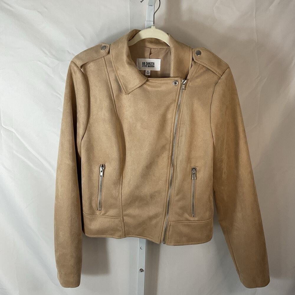 Nygård Collection Jacket Brown L & BB Dakota Steve Madden Jacket Beige XL Women - Picture 7 of 9